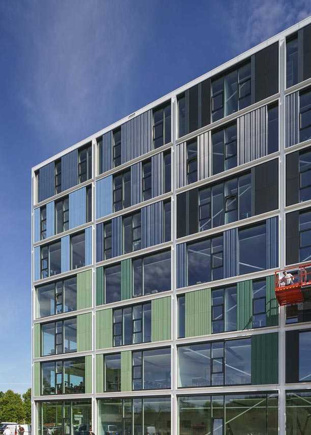 Diseño modular para la circularidad del edificio multifuncional LAB42