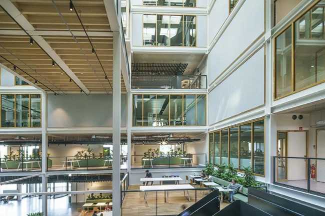 Diseño modular para la circularidad del edificio multifuncional LAB42