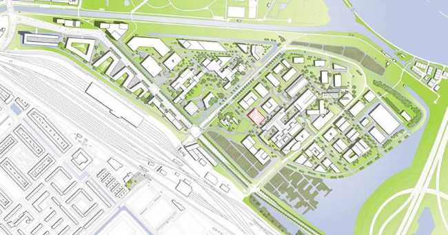 Diseño modular para la circularidad del edificio multifuncional LAB42