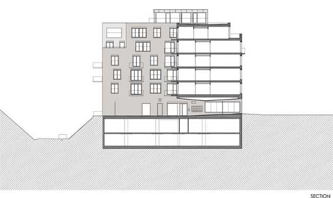 Edificio residenziale Koněvova tra atmosfere bohemien e contemporanee