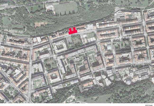 Edificio residenziale Koněvova tra atmosfere bohemien e contemporanee