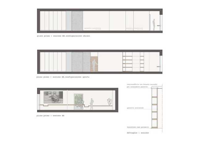 Intérieur pour la Maison SC. Ramener à la maison la sensation de surprise