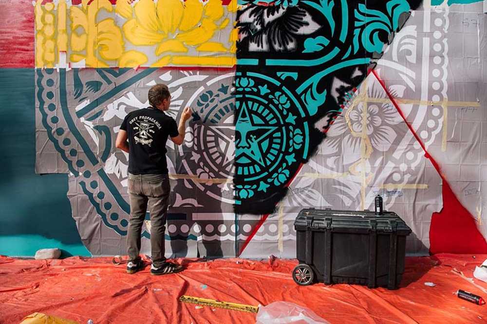 L'univers artistique de Shepard Fairey, Obey exposé à Milan.