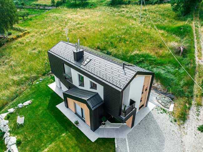 Zaffhaus, il progettista progetta la propria casa nel cuore delle Alpi