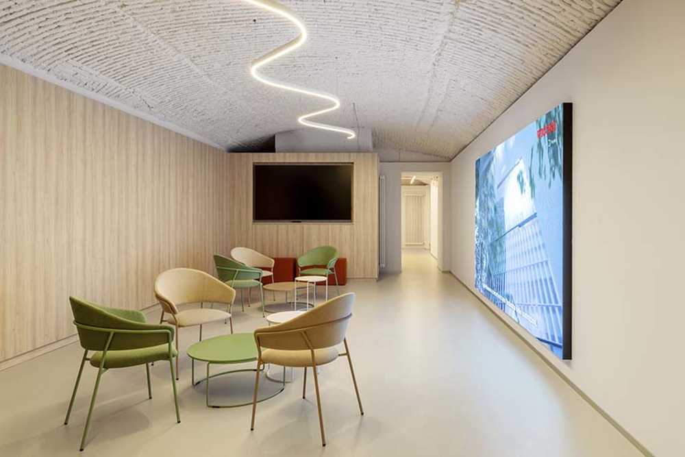 Innovation and sustainability on display: the new Domal showroom.