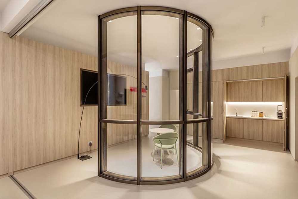 Innovation and sustainability on display: the new Domal showroom.