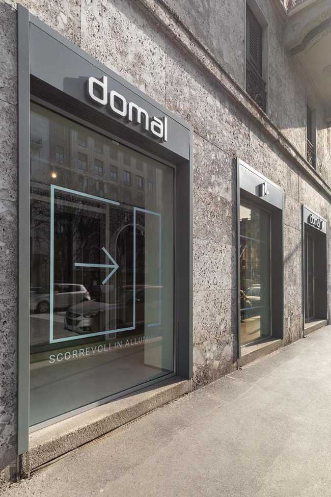 Innovation and sustainability on display: the new Domal showroom.