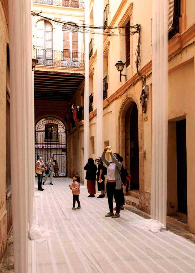 La instalación Ocho Cascadas y la