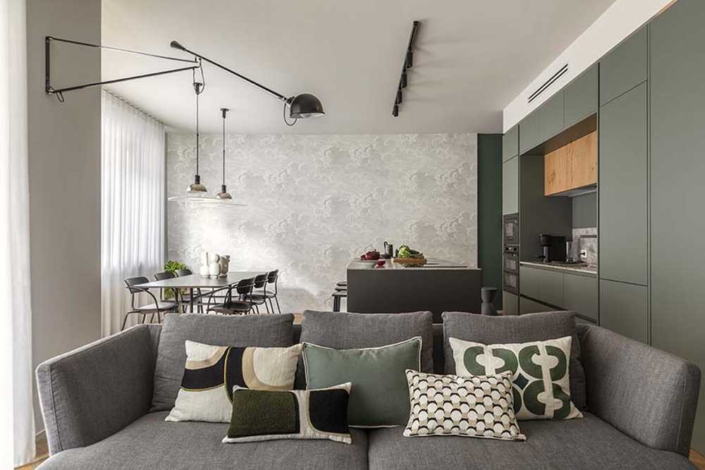 Apartment renovation: versatility, style, and character chromatics.