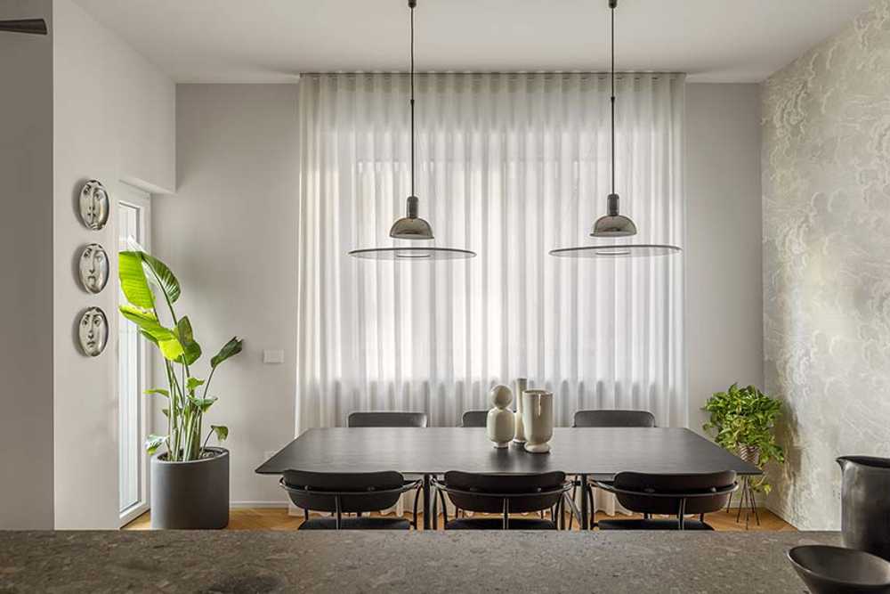 Apartment renovation: versatility, style, and character chromatics.