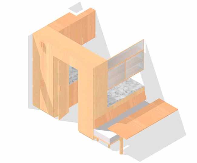 SEGUR flat: light and wood awaken the soul of a Parisian refuge