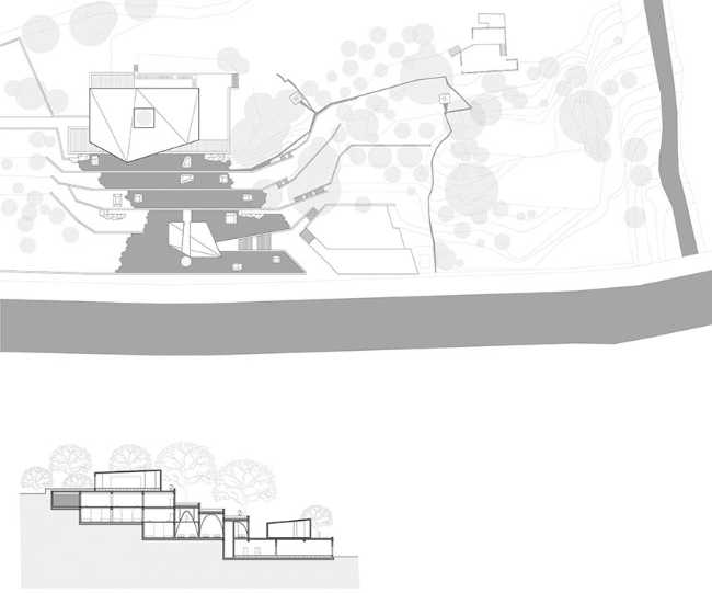 Camuflarse y construir con la naturaleza tibetana. La Quzica Winery