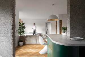 Design per ristabilire spazio e luce nell’appartamento Quai Du Rhone