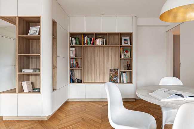 Design to restore space and light in the Quai Du Rhone apartment