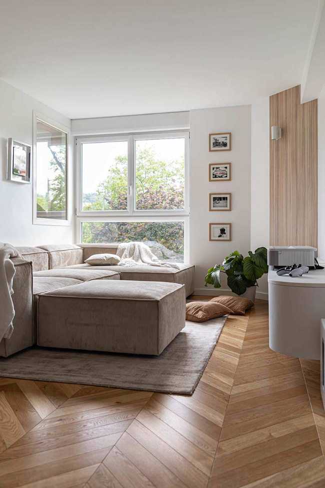 Design to restore space and light in the Quai Du Rhone apartment