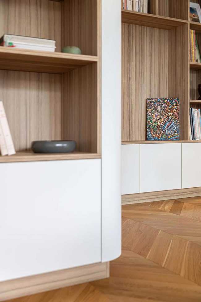 Design to restore space and light in the Quai Du Rhone apartment
