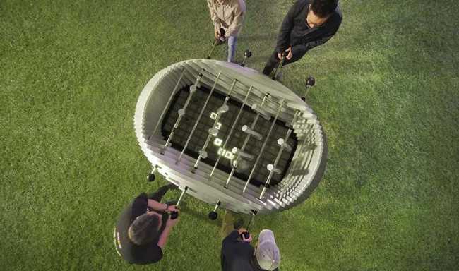 La obra de arte Harbour Cup enseña a negociar y comunicar
