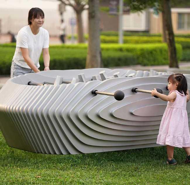 La obra de arte Harbour Cup enseña a negociar y comunicar