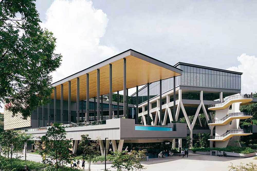 SAFRA Choa Chu Kang Clubhouse es un oasis de bienestar para personas y el medio ambiente