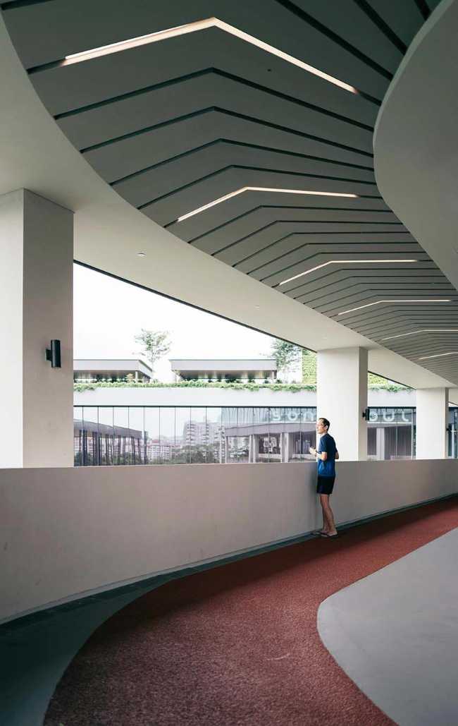 SAFRA Choa Chu Kang Clubhouse es un oasis de bienestar para personas y el medio ambiente