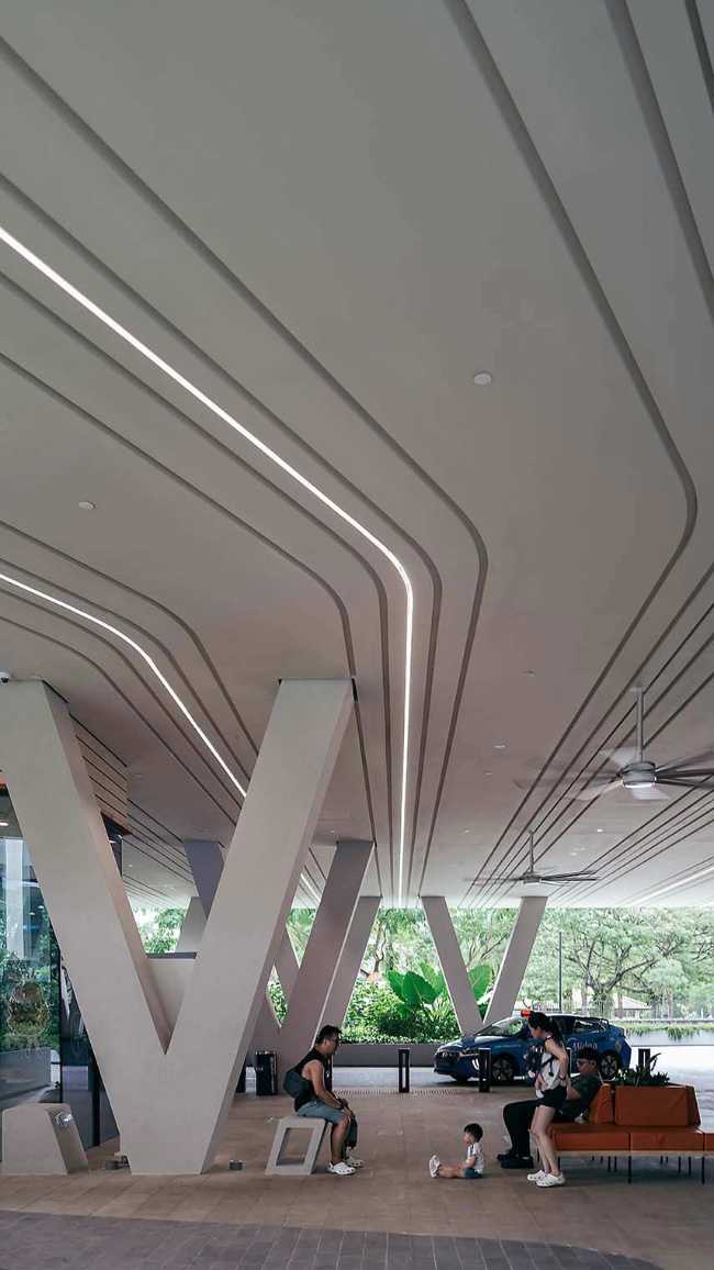 SAFRA Choa Chu Kang Clubhouse es un oasis de bienestar para personas y el medio ambiente