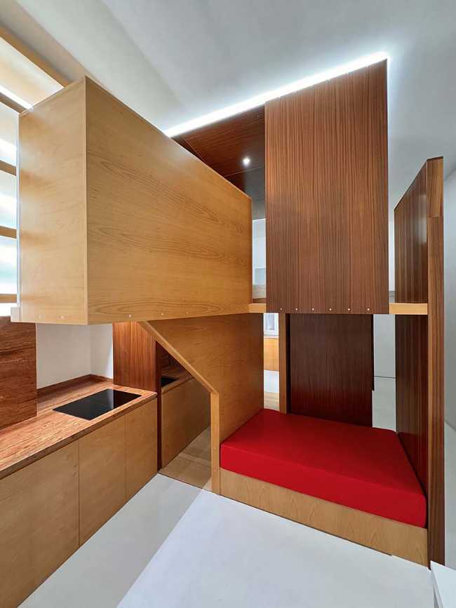 For the writer Angela Panaro, the mini-dwelling The Cube