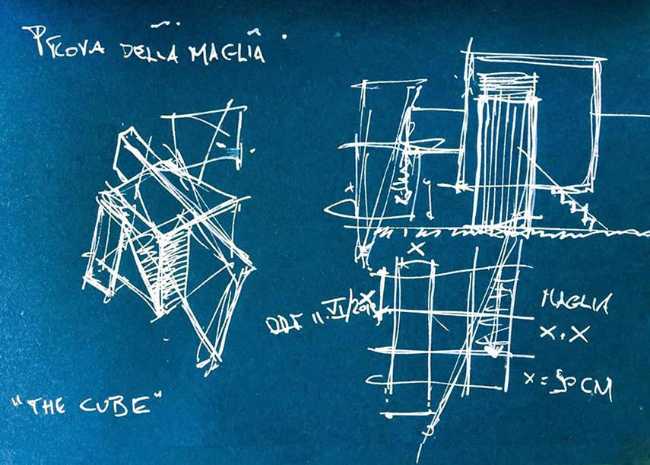 For the writer Angela Panaro, the mini-dwelling The Cube