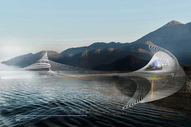 Music, worship, and energy. Club, chapel, and thermodynamic wind turbine