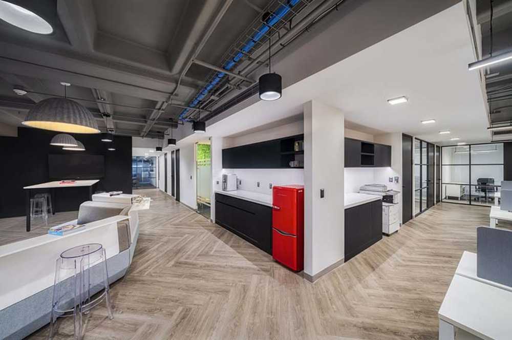 Proyecto de interior para las oficinas de Meor en la Ciudad de México