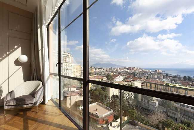 Soluzioni Saint-Gobain per l'Hotel The Britannique Napoli – Curio by Hilton