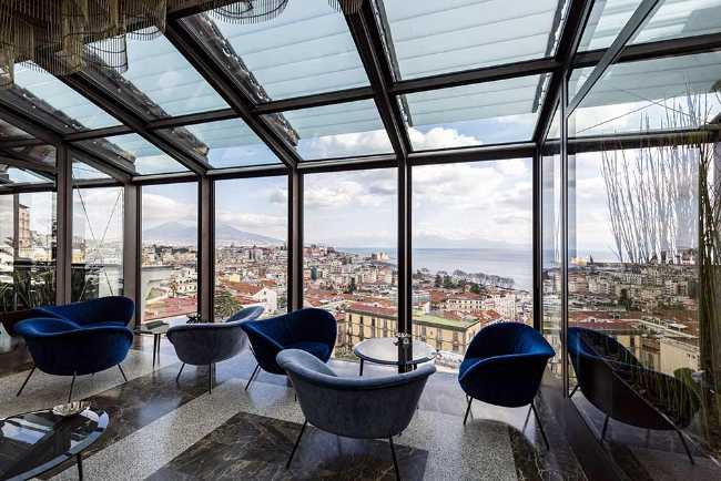 Soluzioni Saint-Gobain per l'Hotel The Britannique Napoli – Curio by Hilton