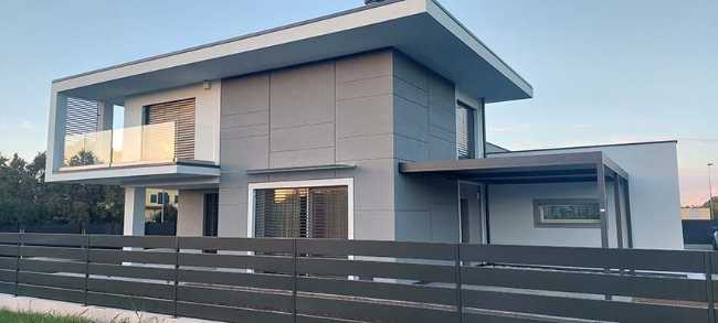 Villa Busseto is an A4 class NZEB. Single-family building with low energy consumption