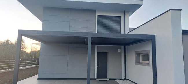 Villa Busseto is an A4 class NZEB. Single-family building with low energy consumption