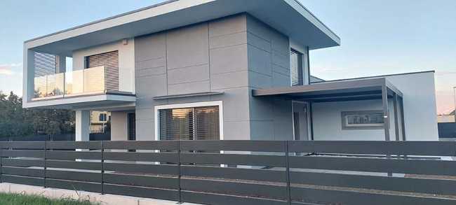 Villa Busseto is an A4 class NZEB. Single-family building with low energy consumption