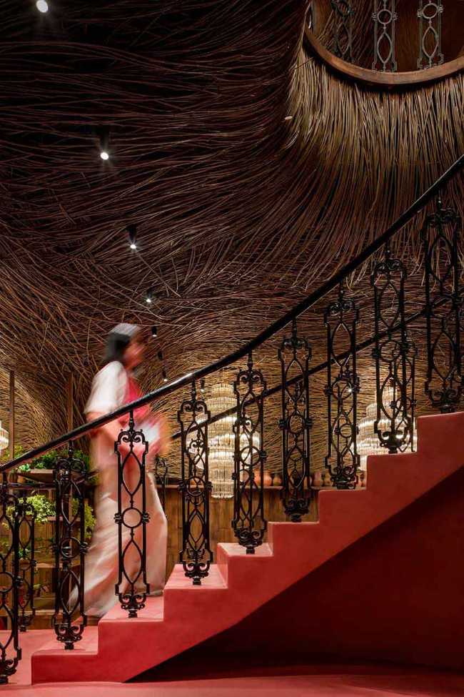 Intriguing and maximalist design at the Odessa restaurant, Mamaliga.