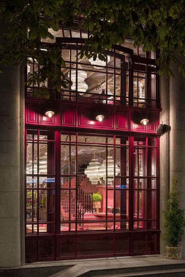 Intriguing and maximalist design at the Odessa restaurant, Mamaliga.