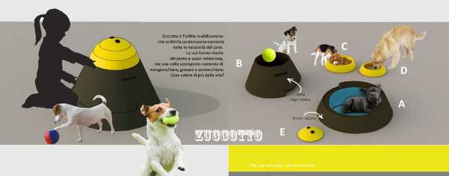 Zuccotto : design pour le bien-être à quatre pattes