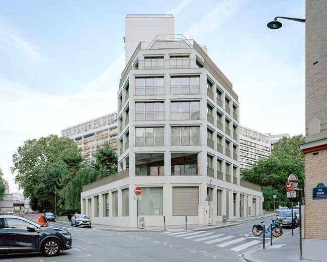 The Dareau project, urban multifunctional integration of Le Méridien