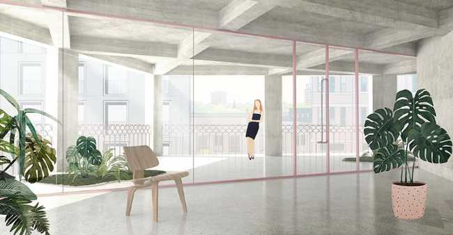 The Dareau project, urban multifunctional integration of Le Méridien