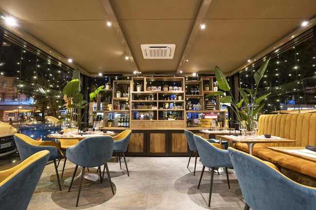 Diseño industrial-chic para el restaurante Al Tredici Sushi Lab