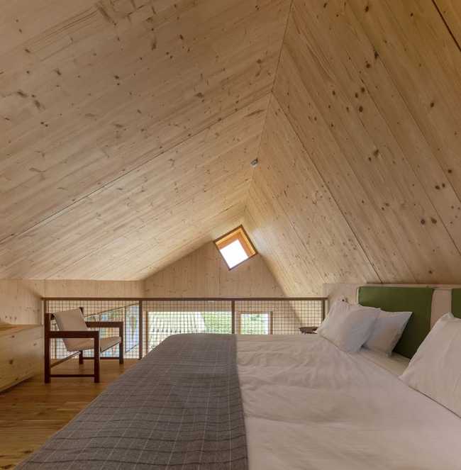 Structure d'accueil pour les visiteurs de la cave Quinta da Faísca