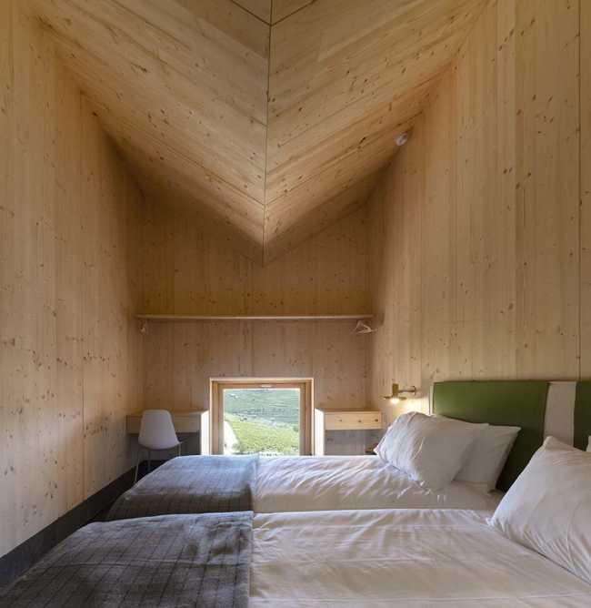 Structure d'accueil pour les visiteurs de la cave Quinta da Faísca