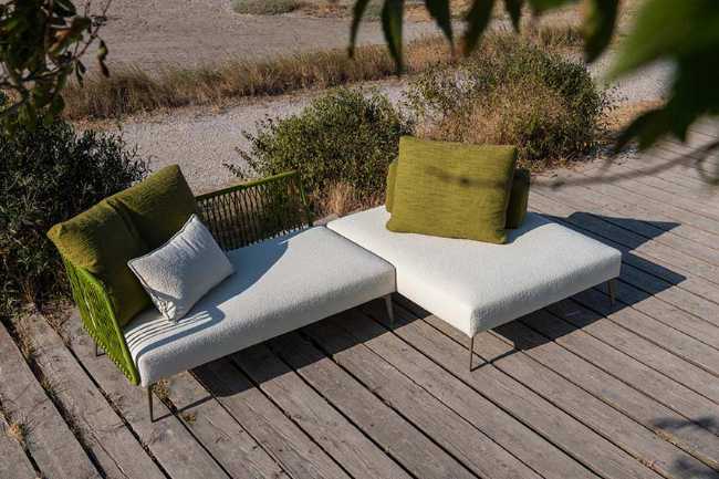 Sofas, armchairs, and ottomans Veranda for young and quality outdoor spaces