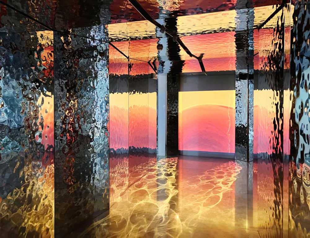 A journey through Air Water Earth and Fire in the Crystal Museum