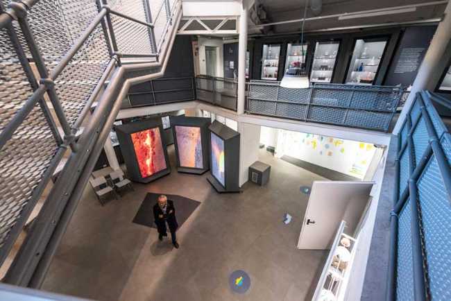 A journey through Air Water Earth and Fire in the Crystal Museum