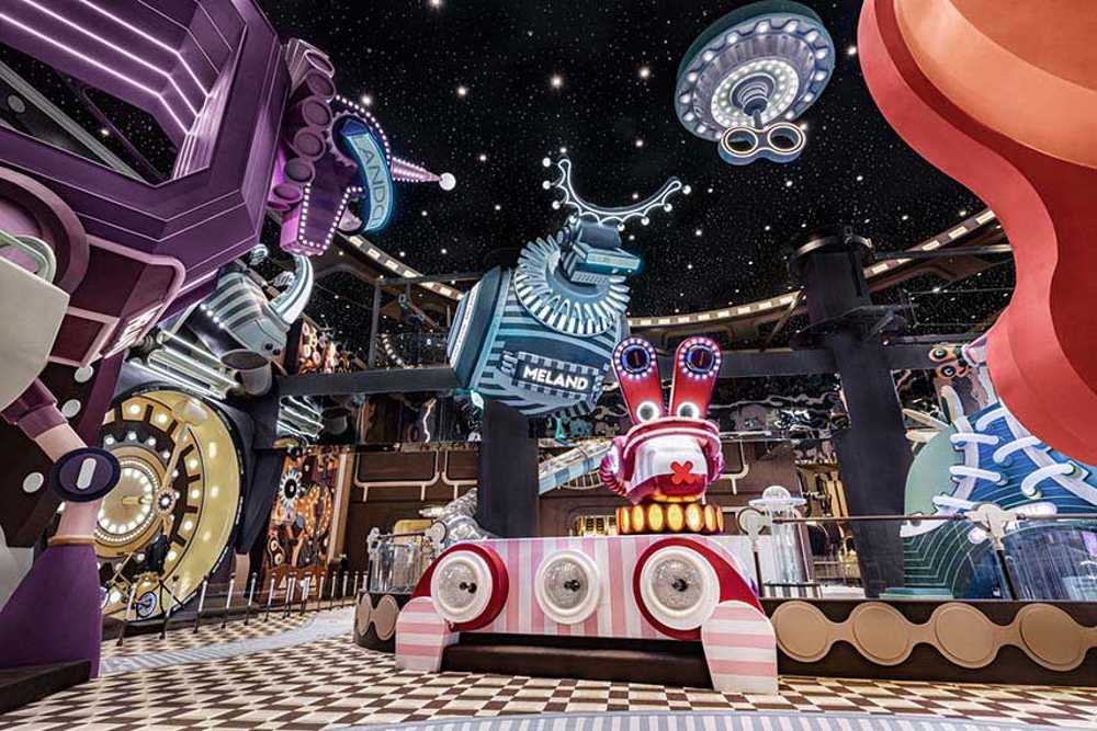 Beijing Meland Club Flagship Store: complete perception experience