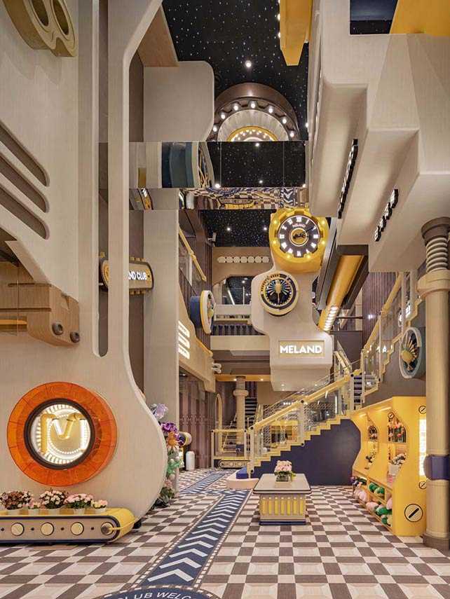 Beijing Meland Club Flagship Store: complete perception experience