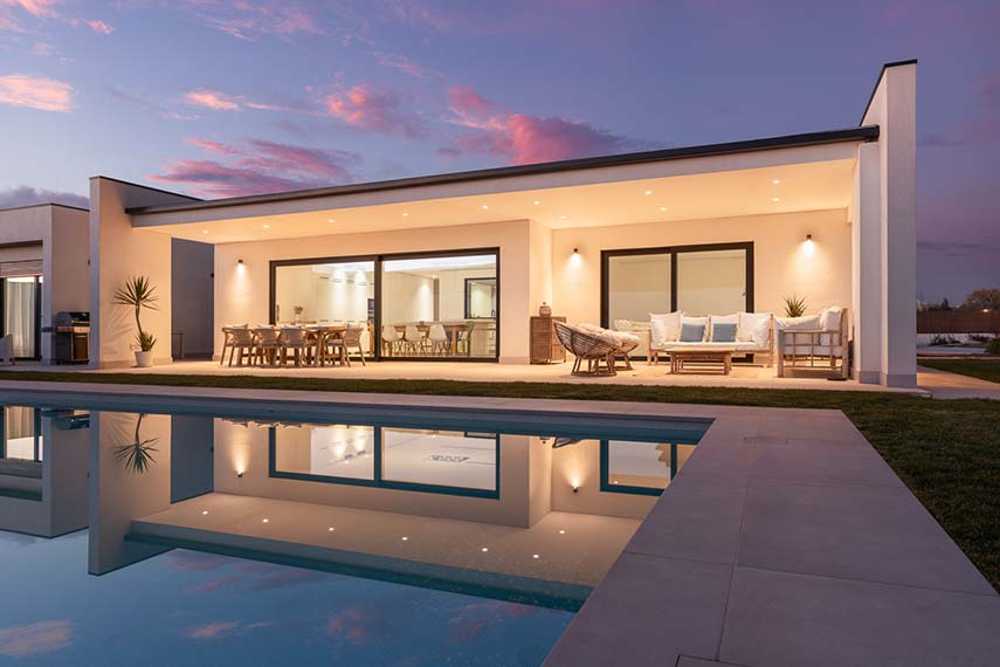 Villa individuelle d'un étage : un projet de luxe et de durabilité