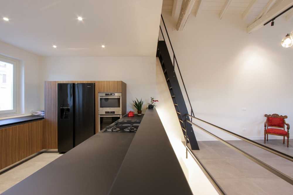 Duplex renovation in San Domenico, art of combining history and modernity
