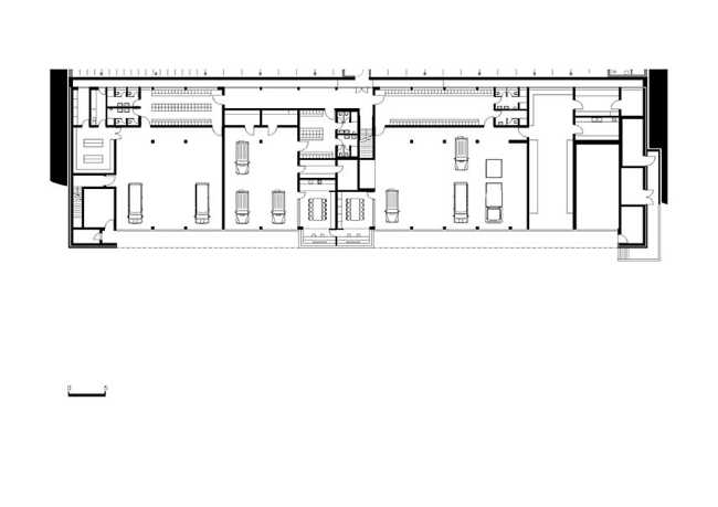 Centro di Protezione civile Renon. Scultoreo simbolo di collaborazione
